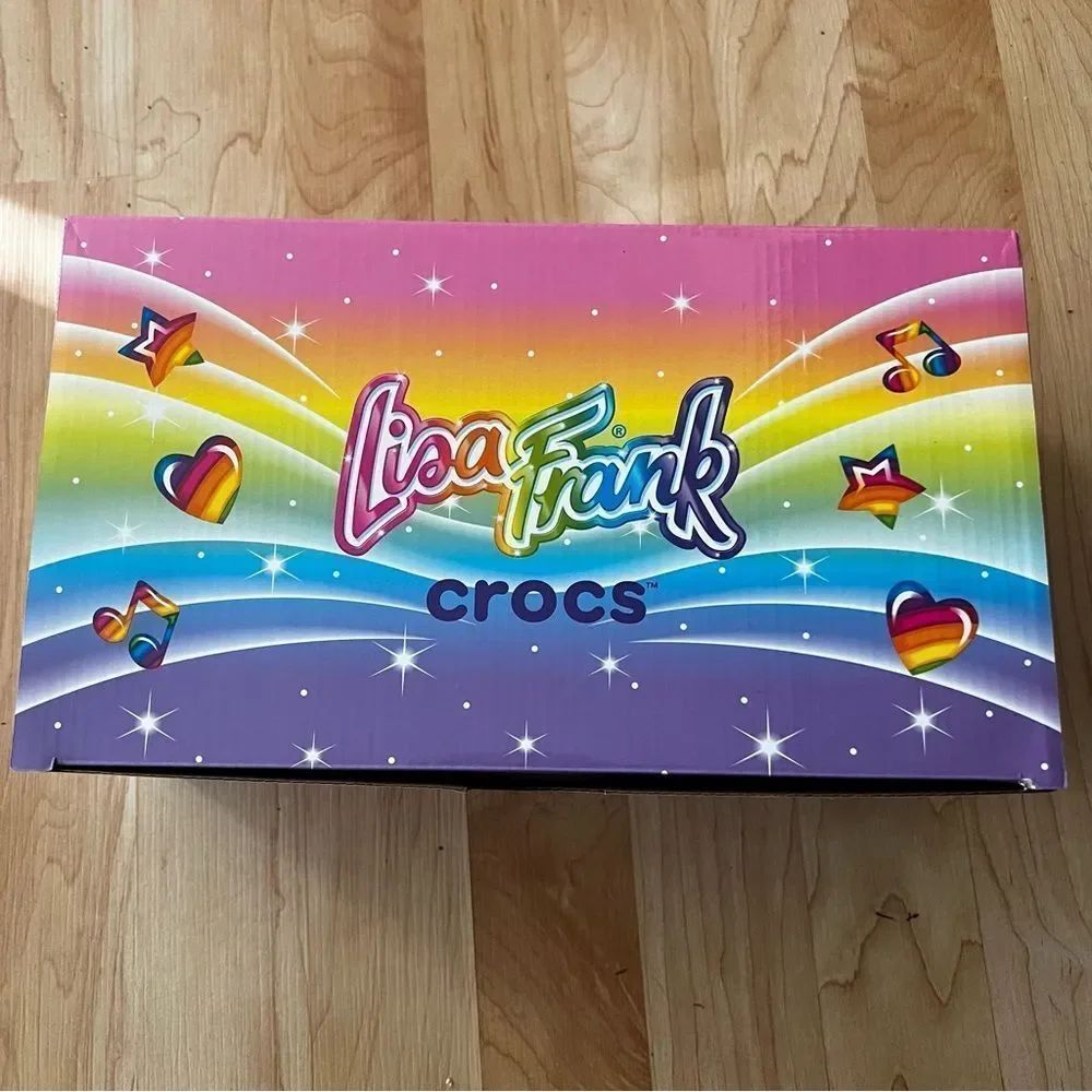 NEW in Box Croc X Lisa Frank Limited Edition Women’s 9 - Picture 4 of 9